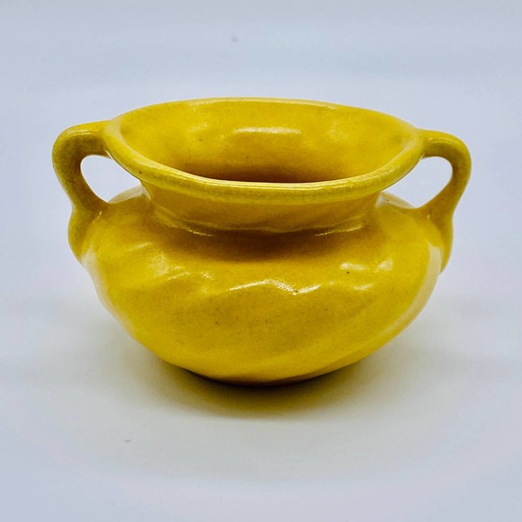 Vintage Demitasse Yellow Stangl Pottery Open Sugar See Description - Picture 2 of 10